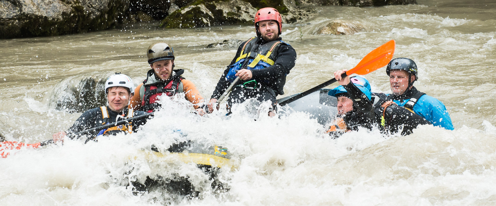 Guideausbildung des Salzburger Outdoor & Wildwasserverbandes auf der Saalach bei Lofer